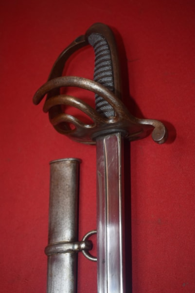 1882 FRENCH CAVALRY OFFICERS SWORD