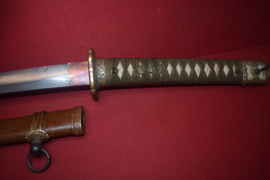 WW2 JAPANESE ARMY OFFICERS SWORD SHIN GUNTO TYPE 94