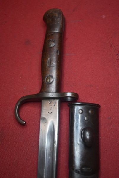 WW1 BRITISH PATTERN 07 HOOKED QUILLON BAYONET BY WILKINSON