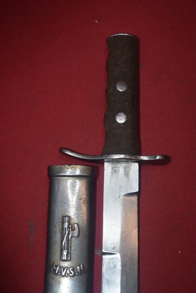 WW2 ITALIAN MVSN BLACKSHIRTS FIGHTING KNIFE-ON HOLD